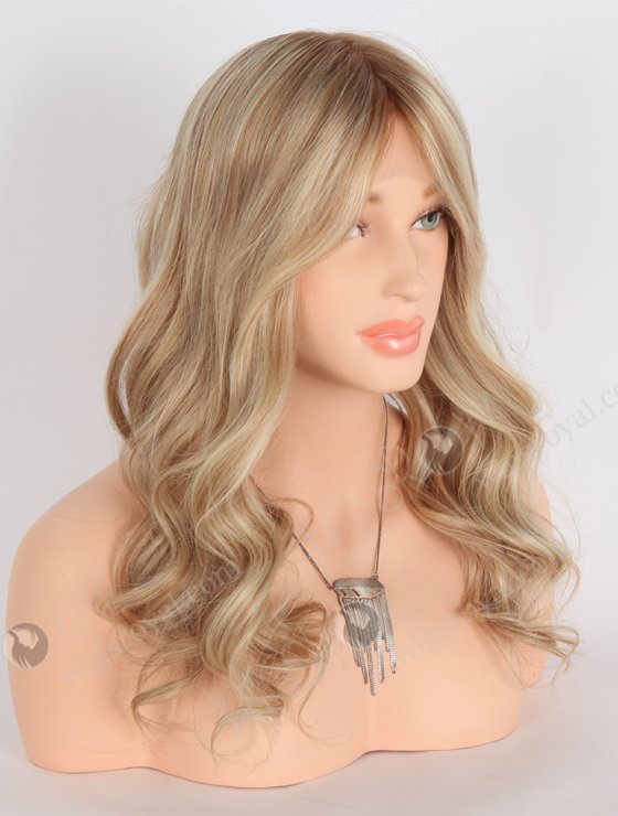 Premium Human Hair Highlights Lace Front Wigs for Women RLF-08007-23914