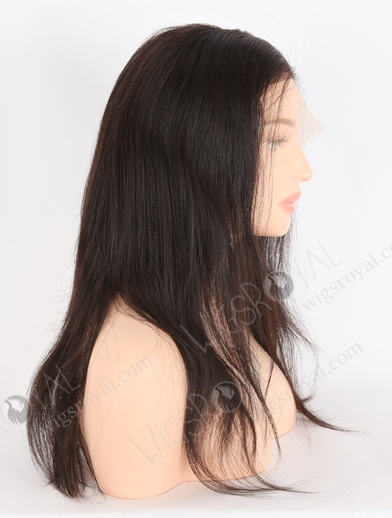 In Stock Brazilian Virgin Hair 16" Straight Natural Color Full Lace Wig FLW-04270-24006