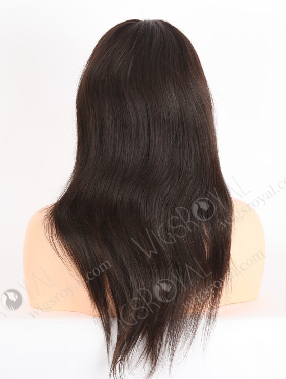 In Stock Brazilian Virgin Hair 16" Straight Natural Color Full Lace Wig FLW-04270-24008