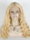 Cheap Lace Front Wig | Blonde Human Hair Wig WR-CLF-017