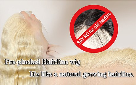  Pre-plucked Hairline Wig | It's Like A Natural Growing Hairline