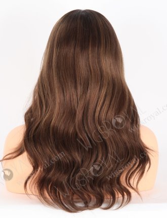 Knotless Scalp Replica Silk Base Lace Wig | All One Length Beach Wave Full Lace Wig WR-ST-057