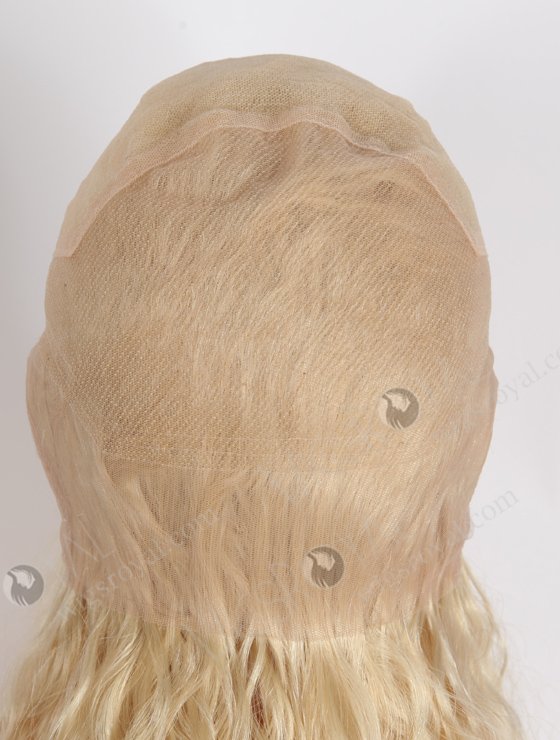 Pure White Color Top Quality European Human Hair Full Lace Wig For White Women WR-LW-136-24502