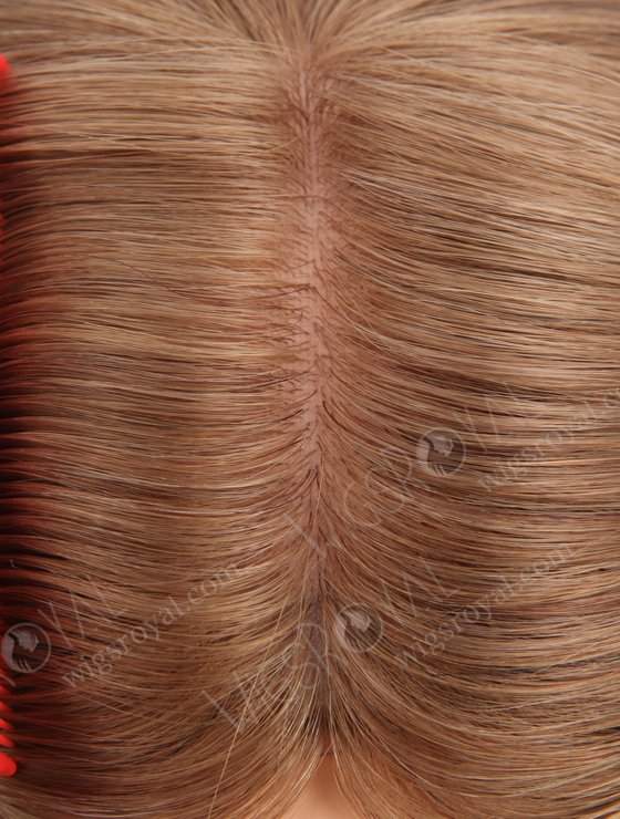 Luxurious Hair All One Length European Human Hair Silk Topper For Hair Thinning WR-TC-084-24532