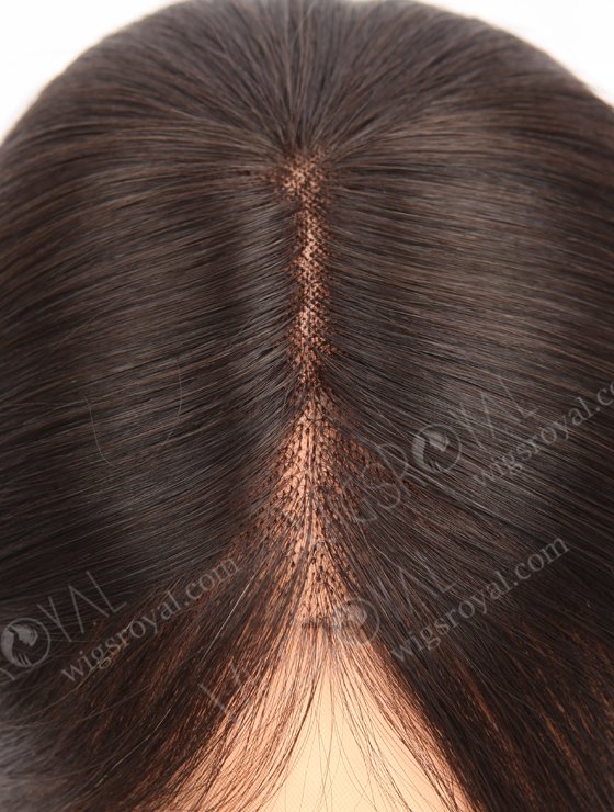 Best Affordable European Human Hair Topper for Thinning Hair WR-TC-085-24549