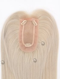 Top Quality White Color Human Hair Toppers Topper-167