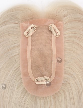 Top Quality White Color Human Hair Toppers Topper-167