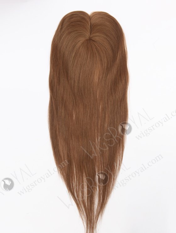 Suitable Small Size Human Hair Golden Brown Topper Topper-171-24637