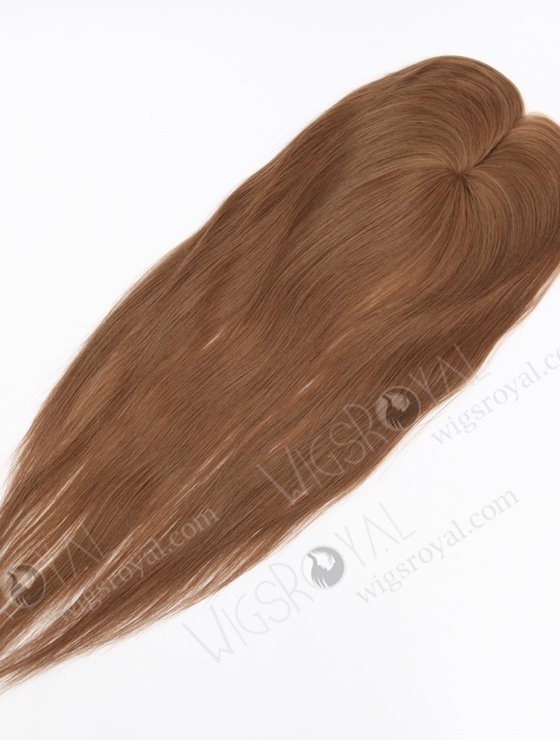 Suitable Small Size Human Hair Golden Brown Topper Topper-171-24638