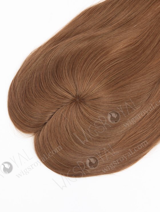 Suitable Small Size Human Hair Golden Brown Topper Topper-171-24640