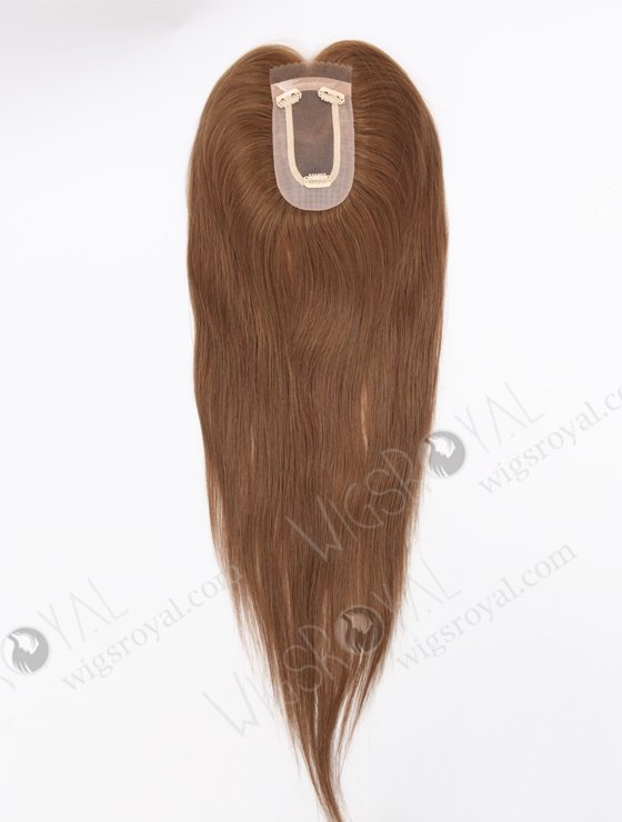 Suitable Small Size Human Hair Golden Brown Topper Topper-171-24641