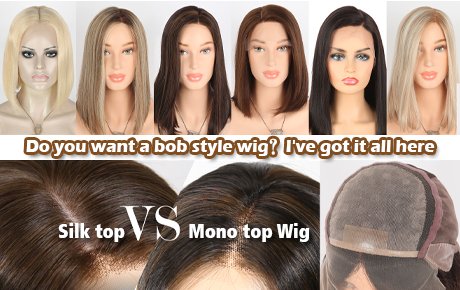 Do you want a bob style wig? I've got it all here! | Silk top VS Lace top Wig（2024)