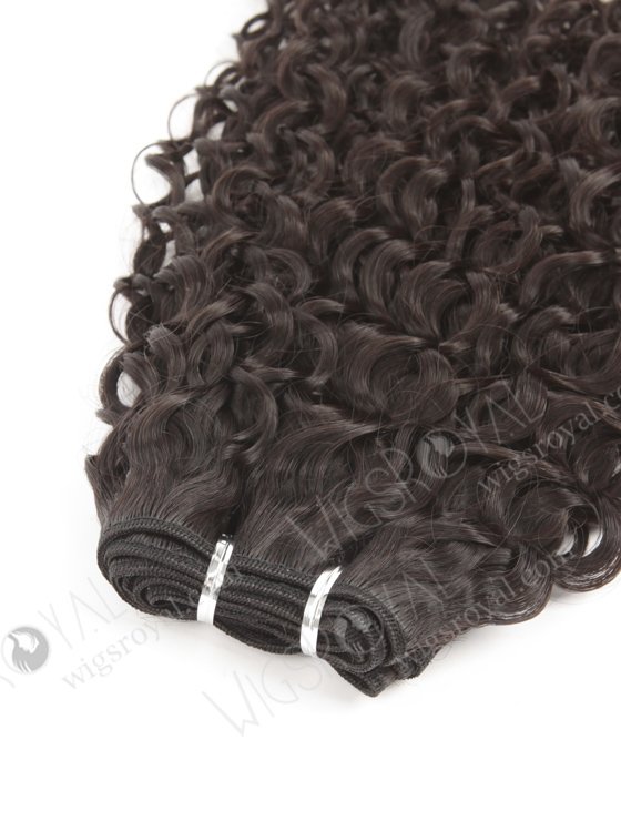 In Stock Brazilian Virgin Hair 18" 12mm Curl Natural Color Machine Weft SM-4114-24693