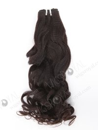 In Stock Brazilian Virgin Hair 24" Italian Yaki Curl Natural Color Machine Weft SM-6165