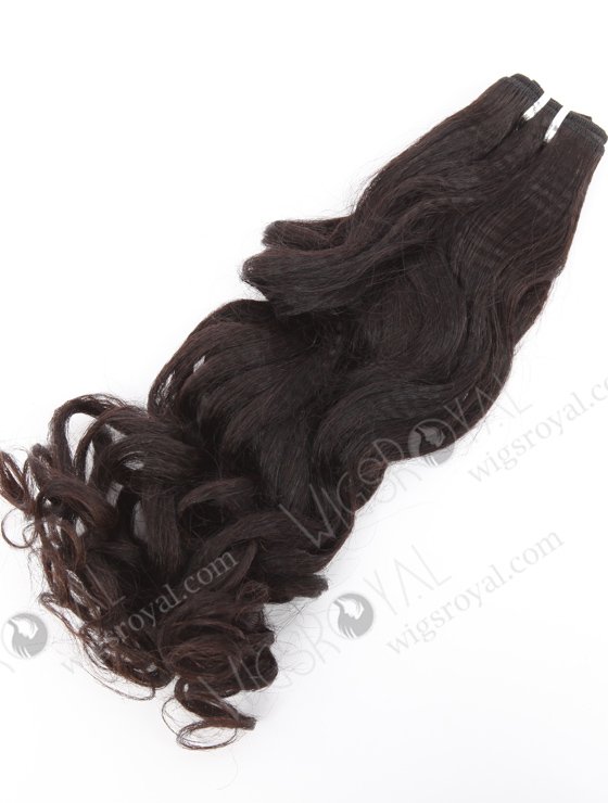 In Stock Brazilian Virgin Hair 24" Italian Yaki Curl Natural Color Machine Weft SM-6165-24710