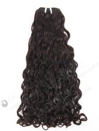 In Stock 7A Peruvian Virgin Hair 16" Double Drawn Looser Pissy Curl Color #2 Machine Weft SM-6166