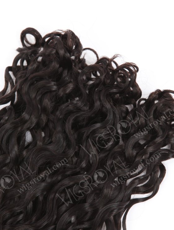 In Stock 7A Peruvian Virgin Hair 16" Double Drawn Looser Pissy Curl Color #2 Machine Weft SM-6166-24756