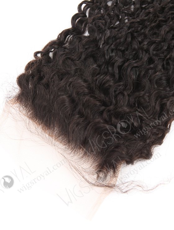 In Stock Indian Remy Hair 26" 12mm Curl Natural Color Top Closure STC-410-24772