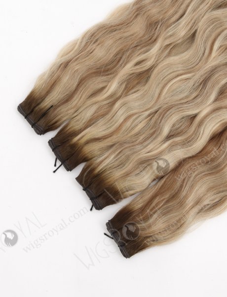 Highlight Color European Human Hair Invisible Genius Wefts WR-GW-020