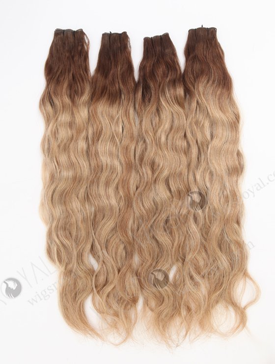 Natural Wave 100% European Human Hair Invisible Genius Wefts WR-GW-019-24879
