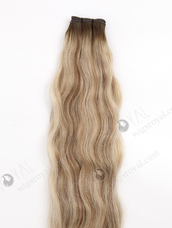 Highlight Color European Human Hair Invisible Genius Wefts WR-GW-020-24893