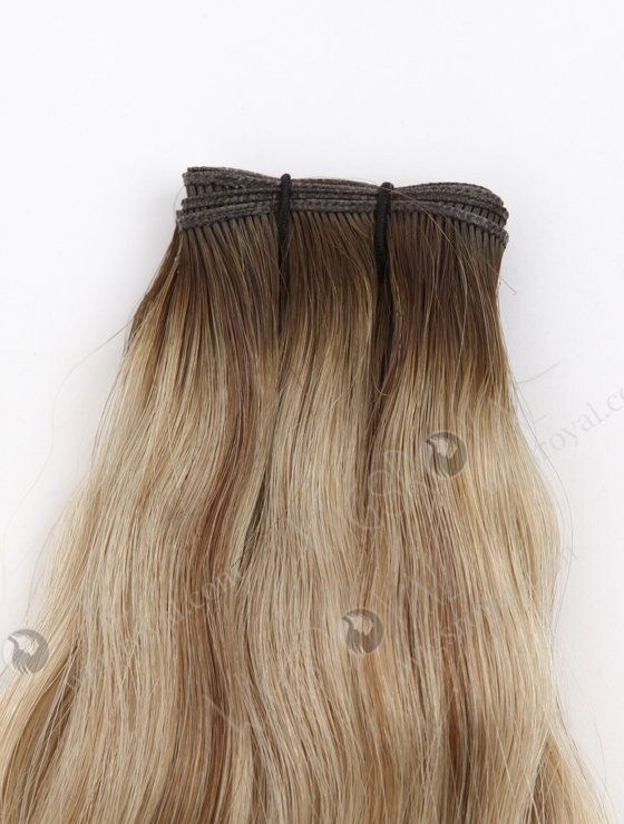 Highlight Color European Human Hair Invisible Genius Wefts WR-GW-020-24894