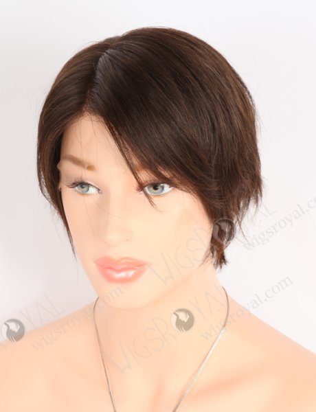 HD Lace Natural Looking Dark Brown Short Pixie Wigs WR-CLF-054