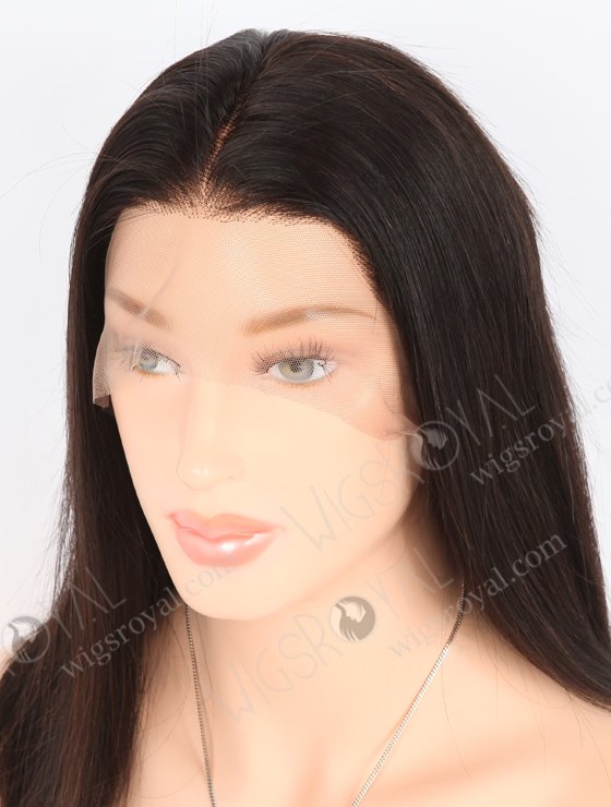 In Stock Brazilian Virgin Hair 14" Straight Natural Color Full Lace Wig FLW-04008-25034