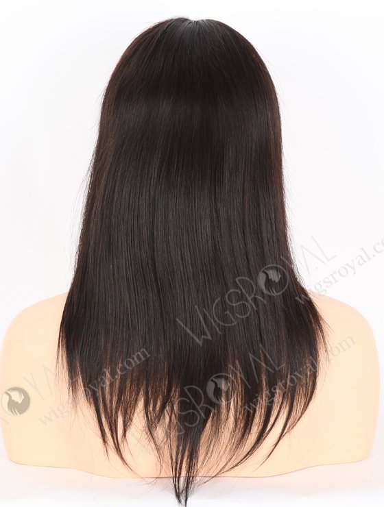 In Stock Brazilian Virgin Hair 14" Straight Natural Color Full Lace Wig FLW-04008-25039