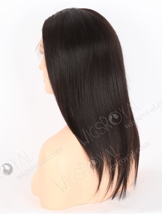 In Stock Brazilian Virgin Hair 14" Straight Natural Color Full Lace Wig FLW-04008-25038