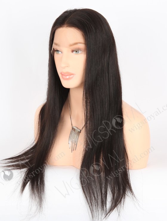 Natural Looking Black Human Hair Wigs for Women 20 Inch Straight Brazilian Hair FLW-04078-25074