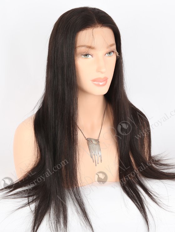 20 Inch Swiss Lace Wig Natural Looking Brazilian Hair Full Lace Wigs FLW-04082-25086