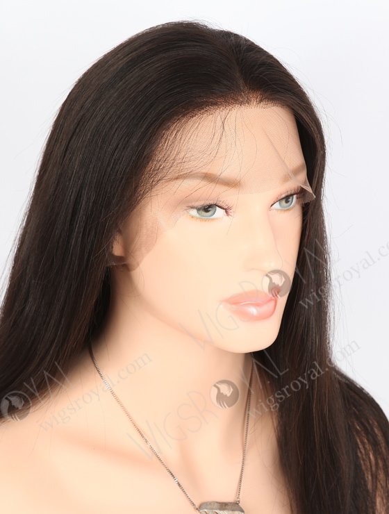 20 Inch Swiss Lace Wig Natural Looking Brazilian Hair Full Lace Wigs FLW-04082-25090