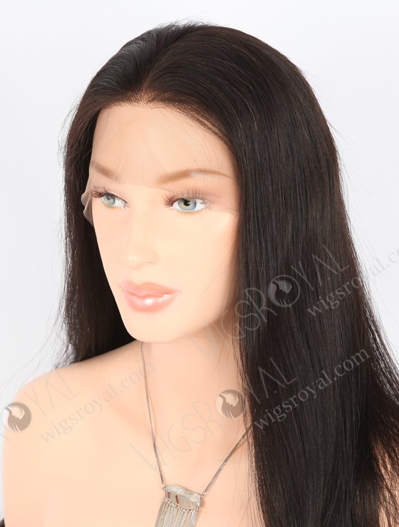 Natural Looking Black Human Hair Wigs for Women 20 Inch Straight Brazilian Hair FLW-04078-25079