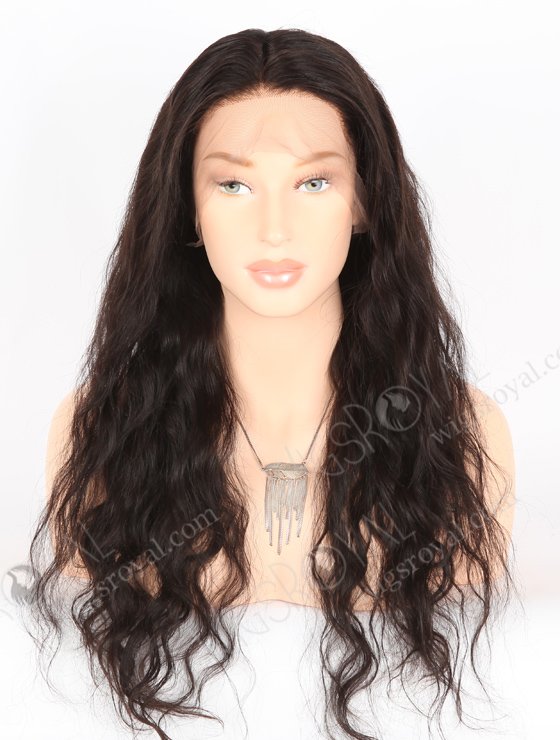 22 Inch Long Wavy Wig | Brazilian Virgin Hair Natural Wave Full Lace Wigs FLW-04107