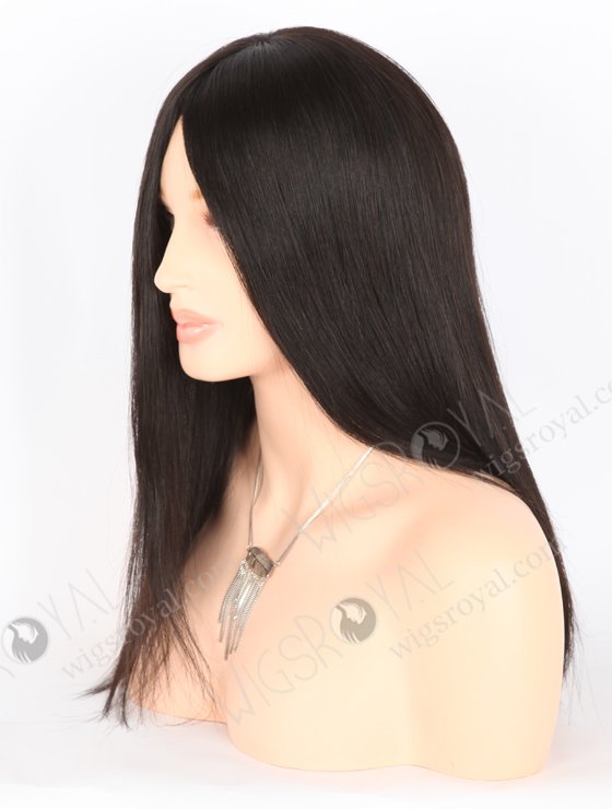 In Stock Malaysian Virgin Hair 16" Straight Natural Color Silk Top Glueless Wig GL-03020-25135
