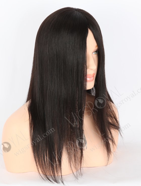In Stock Malaysian Virgin Hair 16" Straight Natural Color Silk Top Glueless Wig GL-03020-25137