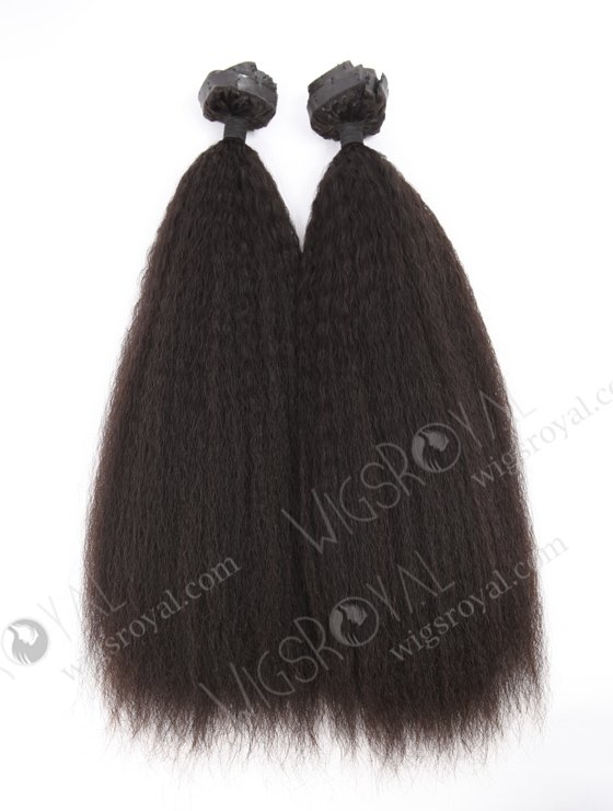 Double Draw Kinky Straight Invisible PU Skin Weft Seamless Hair Extension WR-SW-007-25234