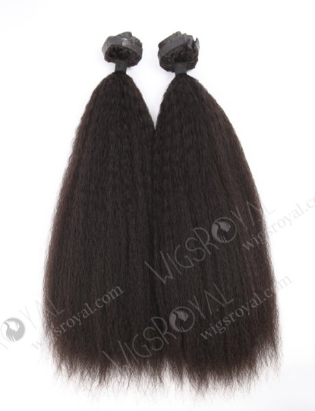 Double Draw Kinky Straight Invisible PU Skin Weft Seamless Hair Extension WR-SW-007