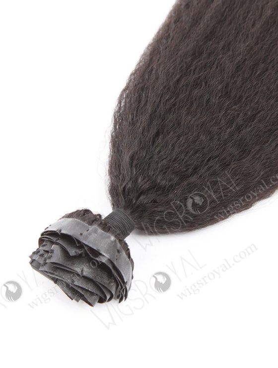 Double Draw Kinky Straight Invisible PU Skin Weft Seamless Hair Extension WR-SW-007-25237