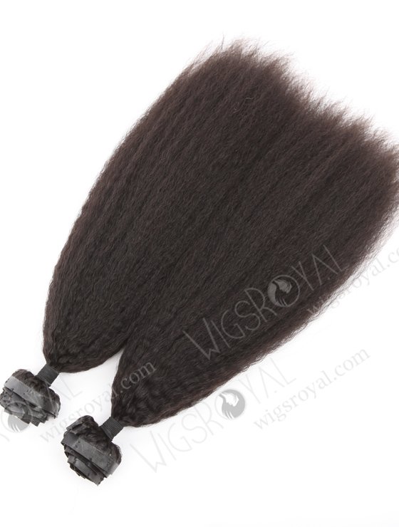 Double Draw Kinky Straight Invisible PU Skin Weft Seamless Hair Extension WR-SW-007-25241
