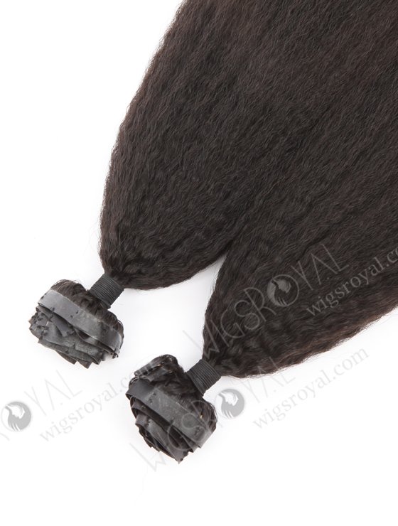 Double Draw Kinky Straight Invisible PU Skin Weft Seamless Hair Extension WR-SW-007-25240