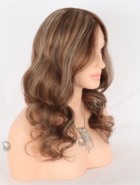 Medium Length Caramel Latte Color Lace Front Glueless Wig GLL-08066-25267