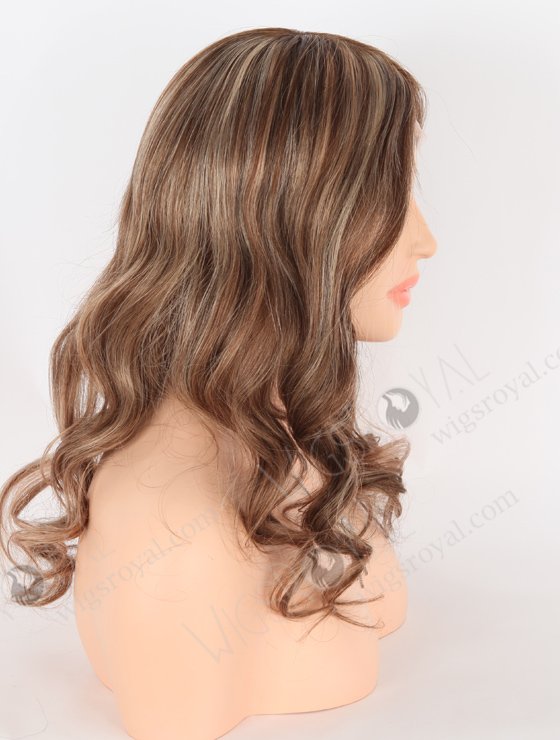 Medium Length Caramel Latte Color Lace Front Glueless Wig GLL-08066-25269