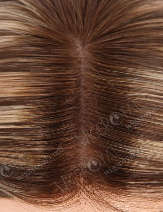 Medium Length Caramel Latte Color Lace Front Glueless Wig GLL-08066