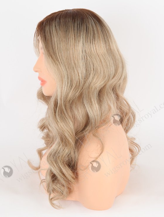 In Stock European Virgin Hair 20" Beach Wave B116 Color Lace Front Silk Top Glueless Wig GLL-08063-25282