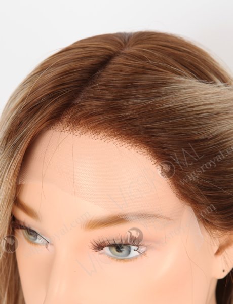 In Stock European Virgin Hair 20" Beach Wave B116 Color Lace Front Silk Top Glueless Wig GLL-08063