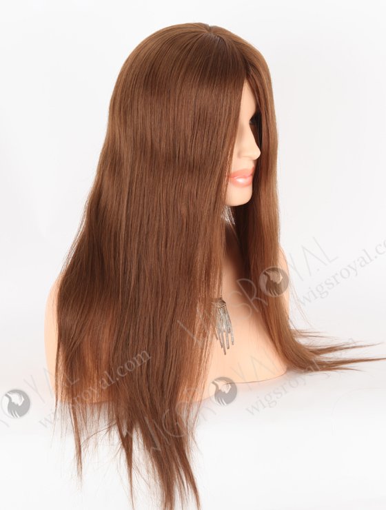 Chic Chestnut Brown Glueless Wig With Silk Top GL-04018-25260