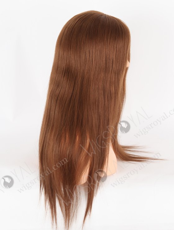 Chic Chestnut Brown Glueless Wig With Silk Top GL-04018-25259