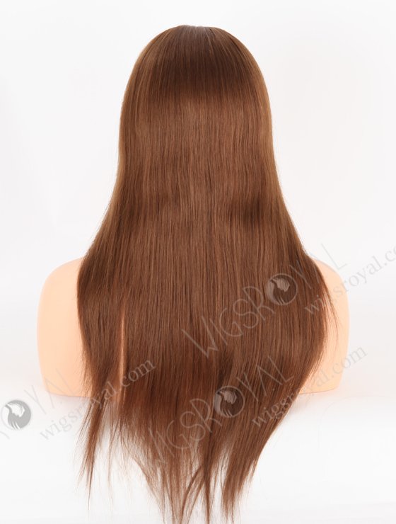 Chic Chestnut Brown Glueless Wig With Silk Top GL-04018-25261